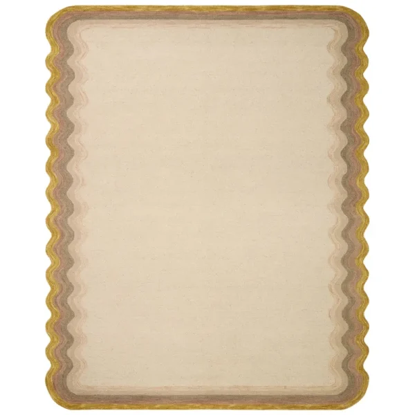 Justina Blakeney x Loloi Buena Onda Ivory / Multi Area Rug (BUE-01) 18" x 18" Sample