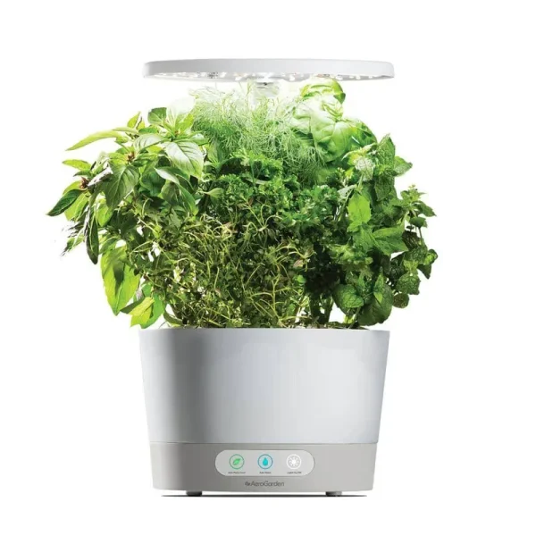 AeroGarden Harvest 360, White with Seed Starting System Bundle