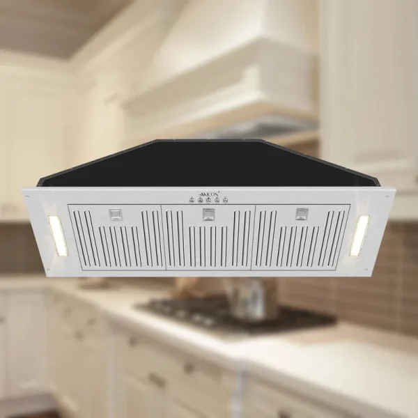 Nauxus 35.5" 600 CFM Ducted Insert Range Hood in Silver NX-Hood 36