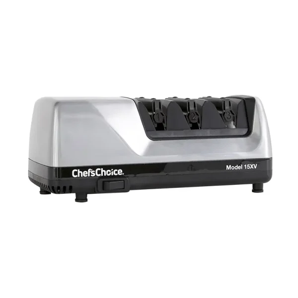 Chef's Choice 15 Trizor XV EdgeSelect Electric Knife Sharpener Brushed Metal