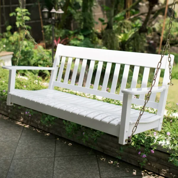 Cambridge Casual Alston Outdoor Porch Swing White