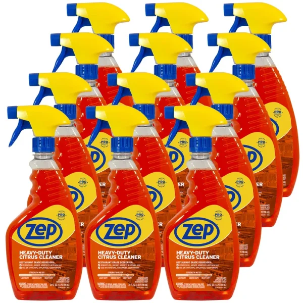 Zep Heavy-Duty Citrus Cleaner Spray Bottle (24 fl oz (Pack of 12))