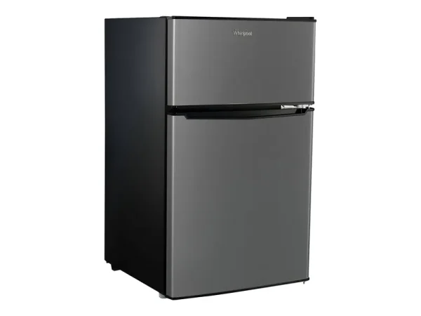 Whirlpool 3.1 Cu. ft. Dual Door Stainless Steel Mini Refrigerator