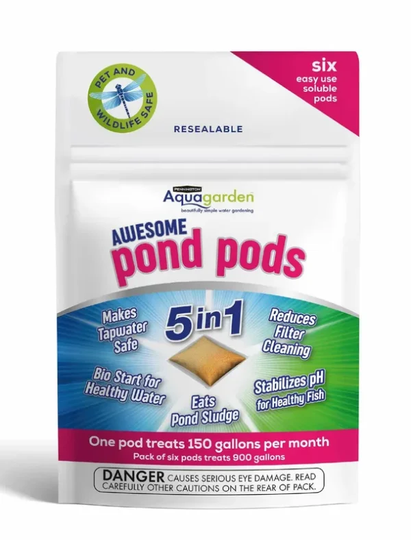 Aquagarden Awesome Pond Filter Brown (6 ct)