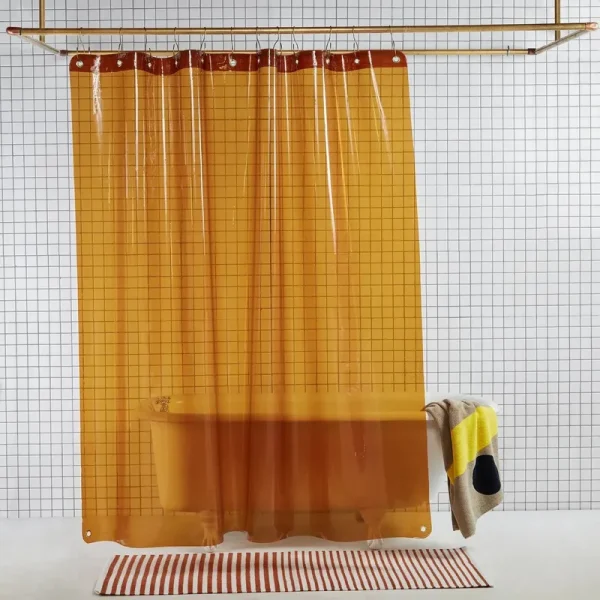 Sun Shower Curtain, Honey - Quiet Town