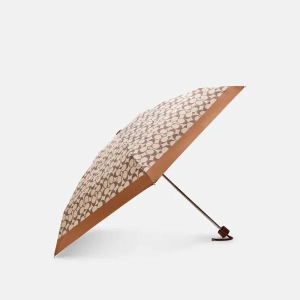 Coach Accessories | Coach Signature Mini Umbrella | Color: Tan | Size: Os | Ereneau7's Closet