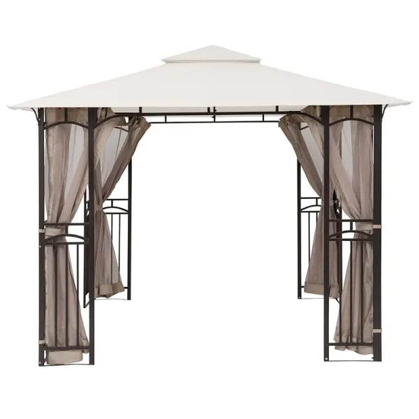 MASTERCANOPY 10' x 10' Mosquito Netting Screen Walls for 10'x 10' Gazebo