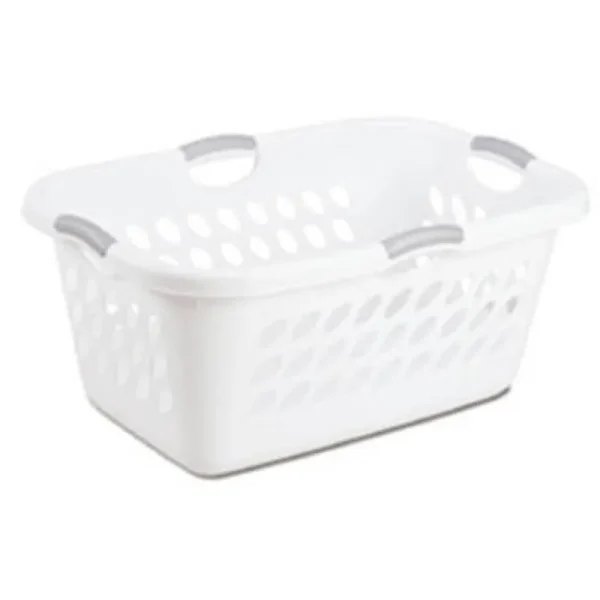 Sterilite Ultra Laundry Basket, Medium, White