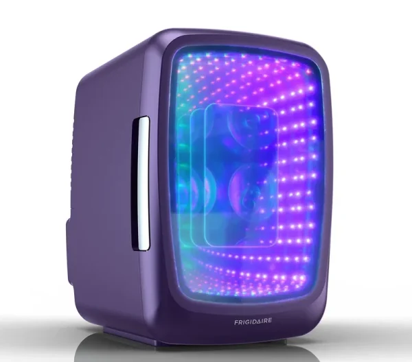 Frigidaire 6-Can Retro Gaming Light-Up Portable Beverage Mini Fridge, EFMIS179 [purplehaze]