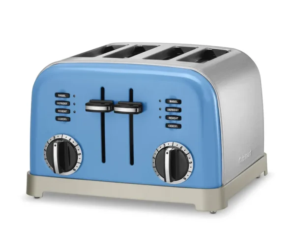 Cuisinart CPT-180RSB 4-Slice Metal Classic Toaster, Blue