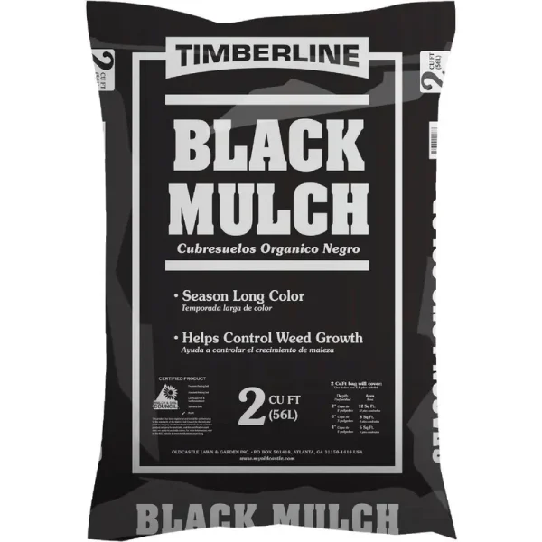 Timberline Black Mulch 2 Cu