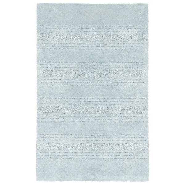 Better Homes & Gardens American Made Nylon Bath Rug, 20 inch x 32 inch, Light Blue