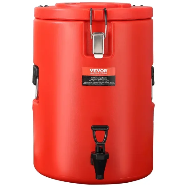 VEVOR 4.5 Gal Stainless Steel Insulated Beverage Dispenser