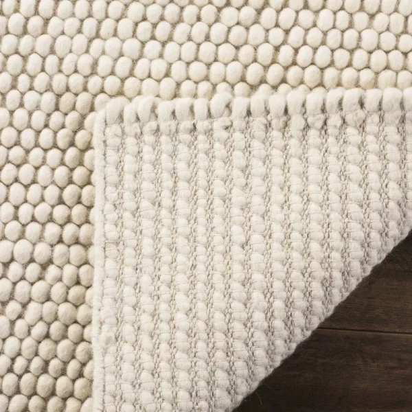 Elle Handmade Ivory Rug Birch Lane Rug Size: Square 5'