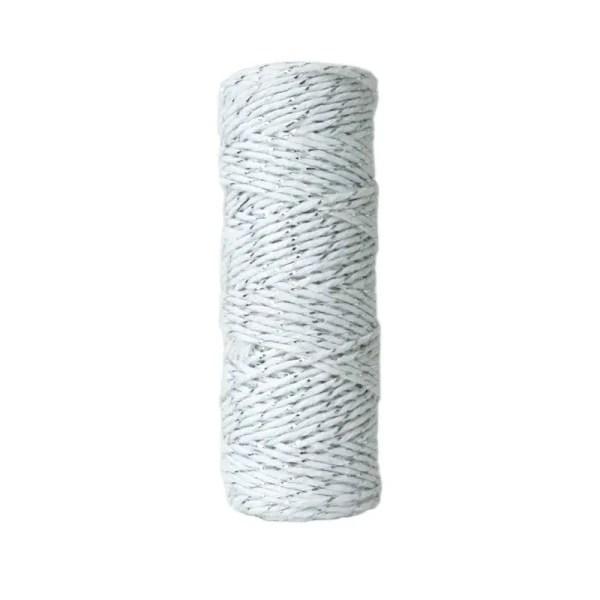 37yd. White & Silver Twine by Recollections Christmas | Michaels