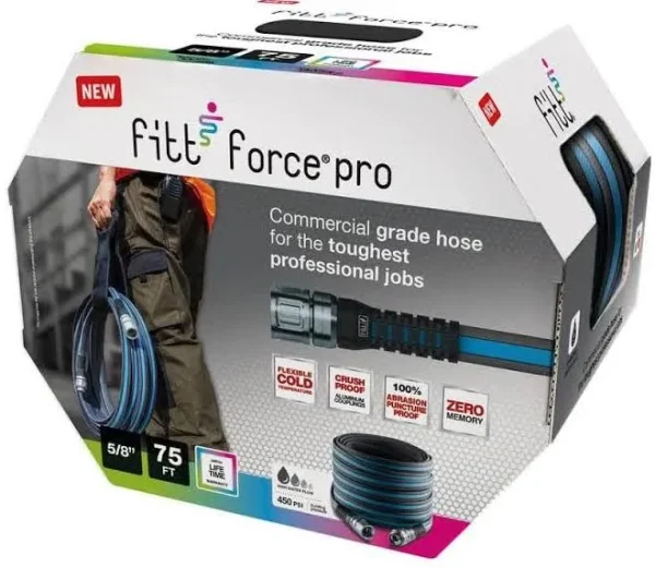 5/8 in. Dia x 75 ft. Heavy-Duty Commercial Grade Water Hose