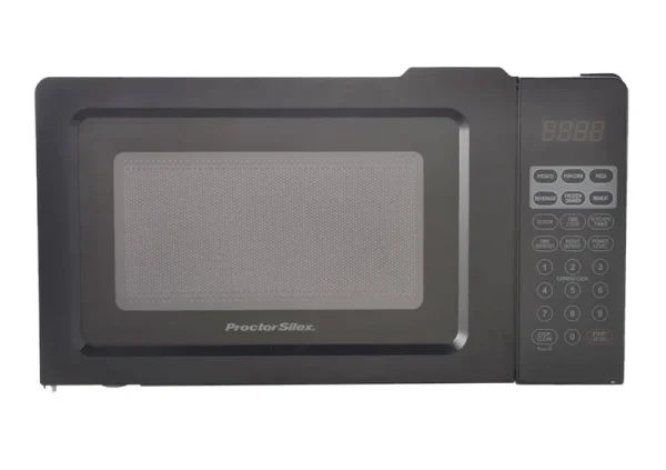 Proctor Silex 0.7 CU.FT Black Digital Microwave Oven - New