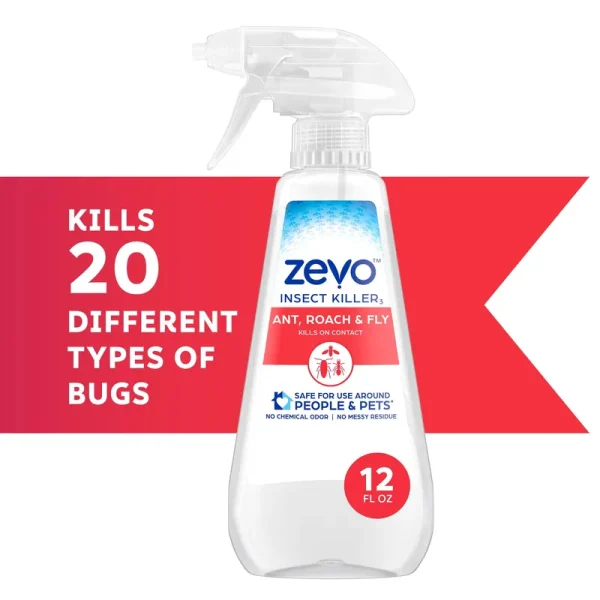 Zevo Insect Killer, Ant, Roach & Fly - 12 fl oz