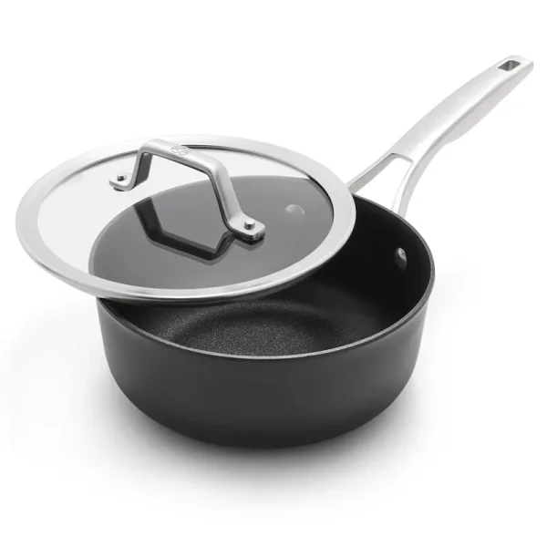 Calphalon Premier Hard-Anodized Nonstick 2.5-Quart Sauce Pan with Lid