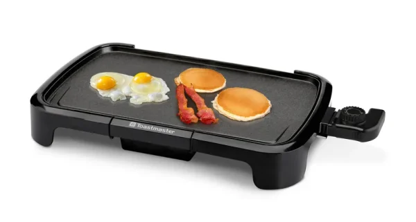 Toastmaster 10" x 16" Griddle, Black
