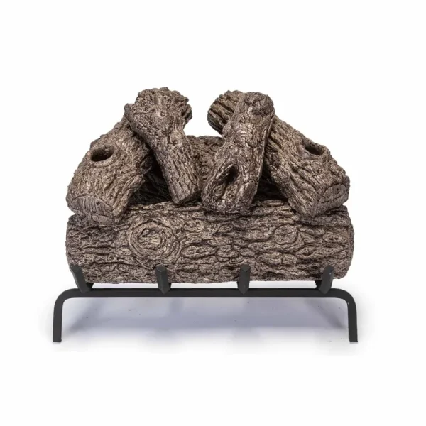 Real Fyre Vented Golden Oak GAS Logs 12"