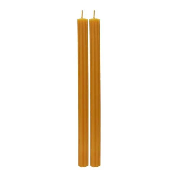 Better Homes & Gardens Unscented Taper Candles - Orange - 11 in