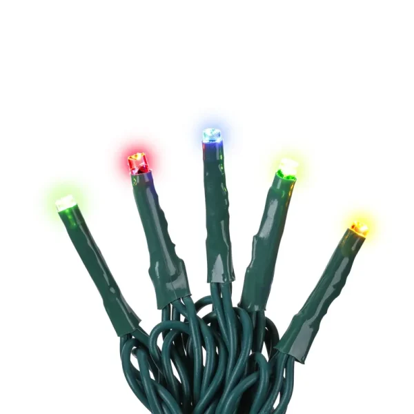 GE Color Choice 150-Count 43.4-ft Multi-function Color Changing LED Plug-In Christmas String Lights | 93930LO