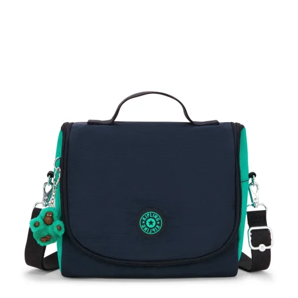 Kipling New Kichirou Lunch Bag Blue Green Bl