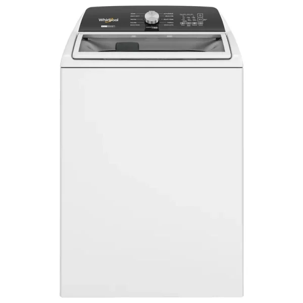 4.7-Cu. Ft. Capacity Top Load Washer With Removable Agitator By WHIRLPOOL, White