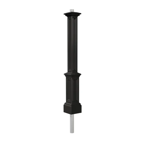 Mayne Signature Lamp Post & Mount - Black