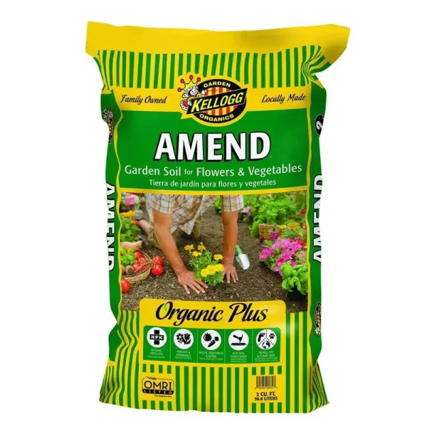 Amend Garden Soil for Flowers and Vegetables - 2 cu ft