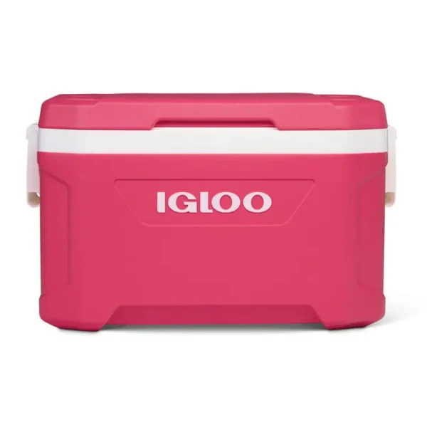 Igloo Coolers Latitude 52 49L Rigid Portable Cooler Pink