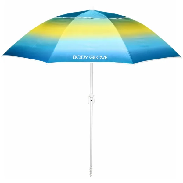 Body Glove Beach Umbrella, Ombre Cool
