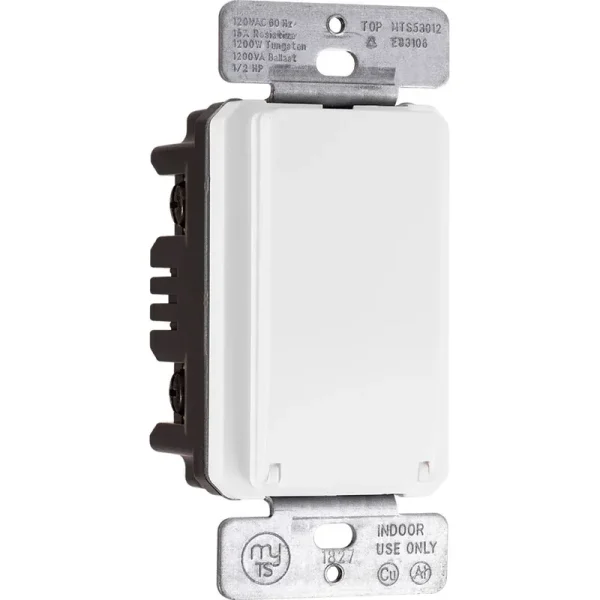 myTouchSmart 24 Hour In-Wall Digital Timer, On/Off Push Door Switch, 41431