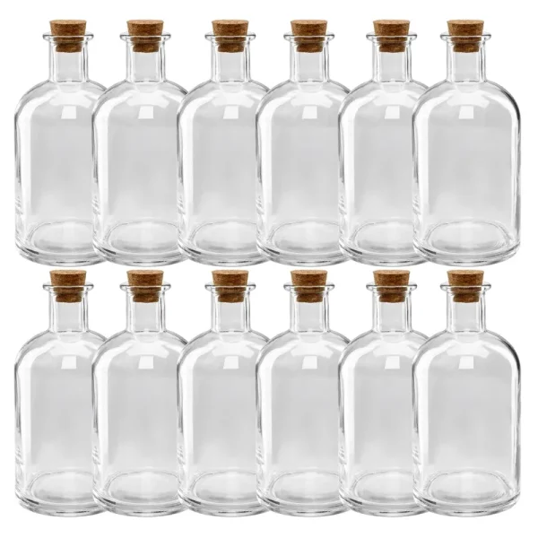 Ashland mini glass bottle with cork