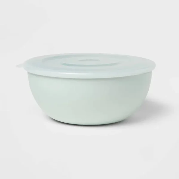 Room Essentials Bowl with Lid - Mint Green - 1 Each
