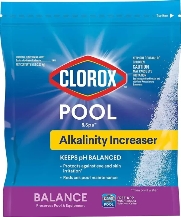Clorox Pool & Spa Alkalinity Increaser, Balance - 5 lb