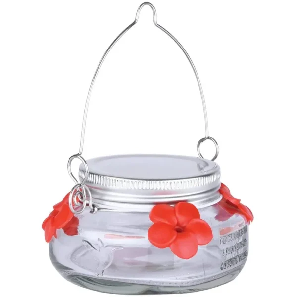 Nature's Way Mason Jar Hummingbird Feeder