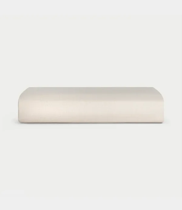 Cozy Earth Linen Fitted Sheet, Full - Natural