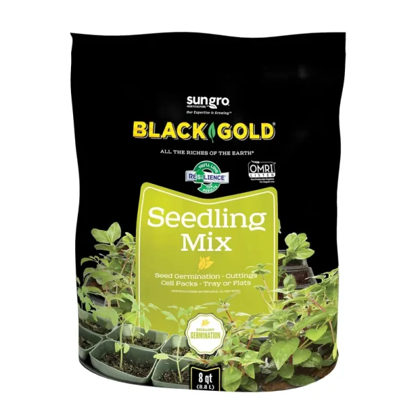 Black Gold 8 qt Seedling Mix