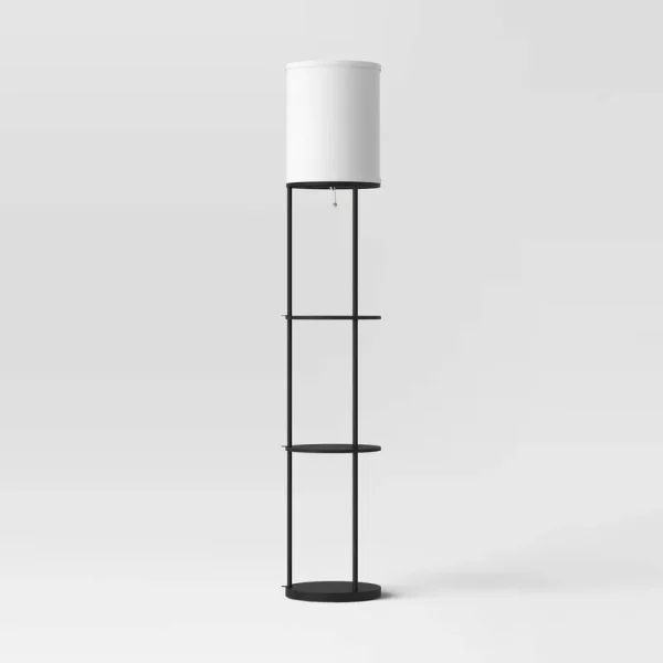 Shelf Lamp Black - Room Essentials