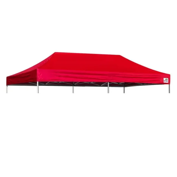 EUR Max USA New 10 ft. x 20 ft. Pop Up Replacement Canopy Tent Top Cover, Instant EZ Canopy Top Cover ONLY(red