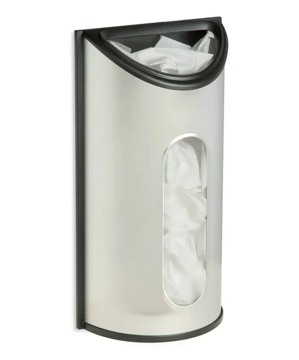 Honey Can Do Stainless Steel Grocery Bag Dispenser, Silver