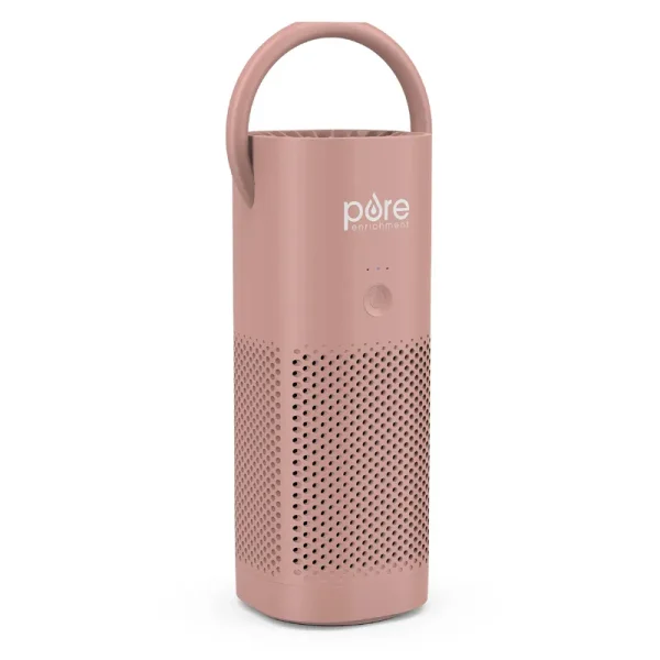Pure Enrichment PureZone Mini Portable Air Purifier Blush
