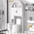 Louvered Door/White