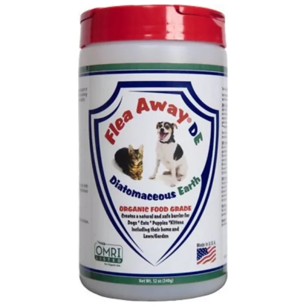 Flea Away de Diatomaceous Earth (12 oz)