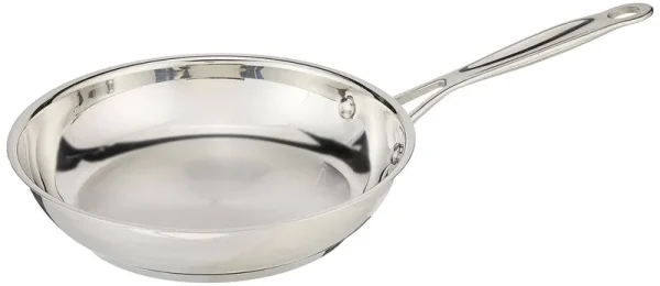 Chef's Classic 722-20 Open Skillet, 8 In Dia, Stainless Steel