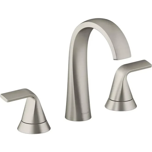 Kohler Cursiva Widespread Bathroom Sink Faucet
