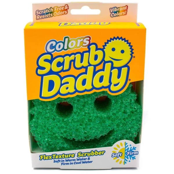 Scrub Daddy Sdc2016i Colors Scratch Free Sponge, Assorted Colors