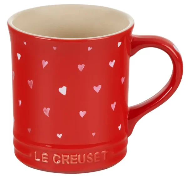 Le Creuset L'Amour Collection 14oz Mug Cerise